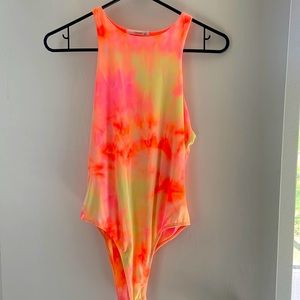 Neon bodysuit